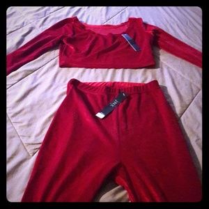 2 piece valour  half shirt and pant set